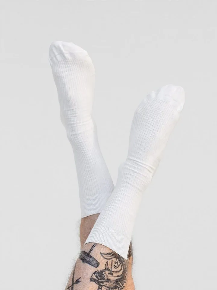 erlich textil erlich textil Socken CASUAL COTTON (3-Paar), Weiß, – Produktbild 1 von 3