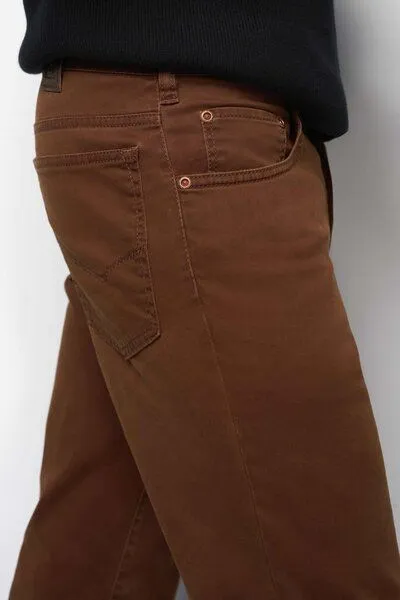 M 5 BY MEYER M 5 BY MEYER Five Pocket aus High Performance Satin, Rot (rost), – Produktbild 5 von 5