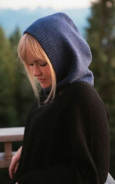 Kopyto Kopyto KOALA Balaclava 100% Merinowolle Wollkapuze RWS-zertifiziert Eco, Schwarz, – Produktbild 3 von 4