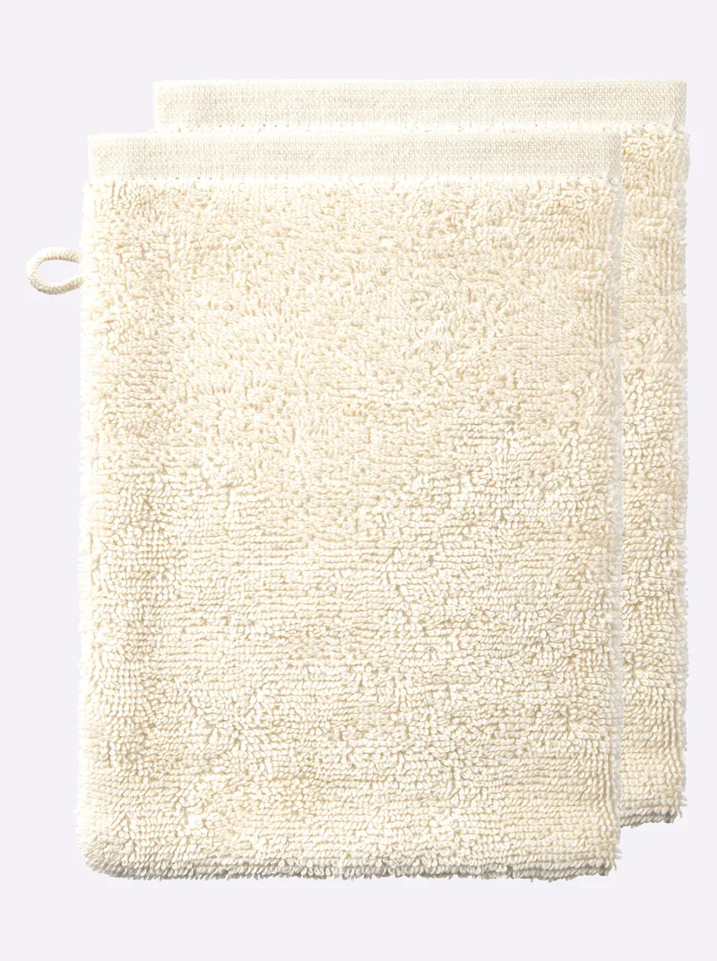 wäschepur Handtuch champagner, Champagner, – Produktbild 1 von 3