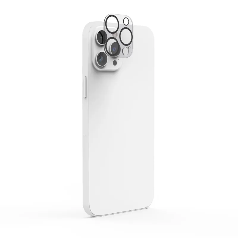 Hama Hama Kameraschutz "Cam Protect" f. iPhone 15 Pro/15 Pro Max, stoßfest, kratzfest – Produktbild 3 von 6