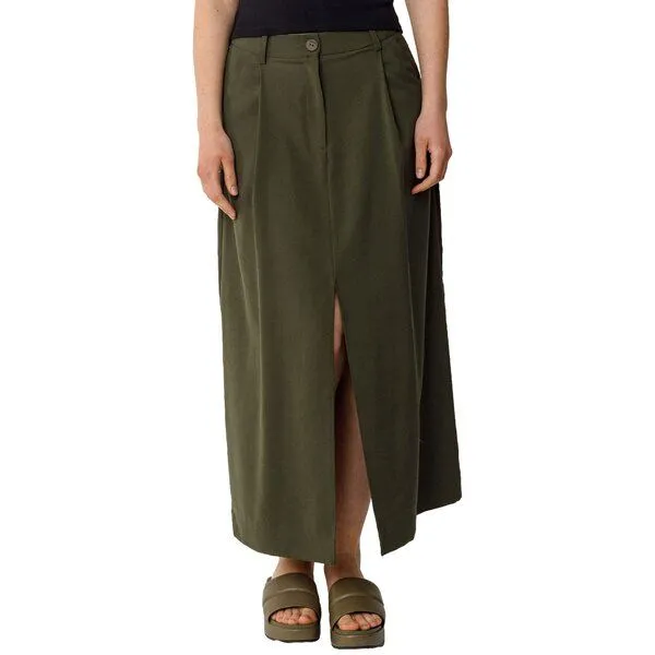 SKFK SKFK Midi-Rock MAORA, Bottle green, – Produktbild 1 von 3