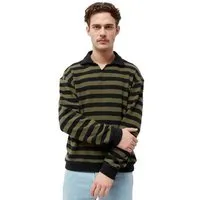 Givn Berlin Givn Berlin Sweatshirt Bela, Dark grey khaki stripes, – Produktbild 1 von 1