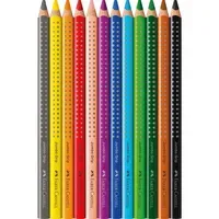 Faber-Castell Faber-Castell Buntstift Jumbo Grip 12er-Kartonetui – Produktbild 8 von 8