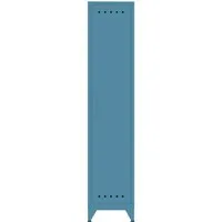 Bisley BISLEY Spind "Fern Locker" Hutboden und Kleiderstange, B38xT51xH180cm, blau – Produktbild 1 von 1