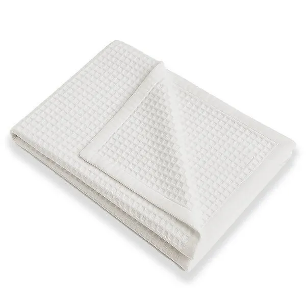 PAPATE PAPATE Bienenwaben-Decke aus Bio-Baum, Weiss, – Produktbild 1 von 4