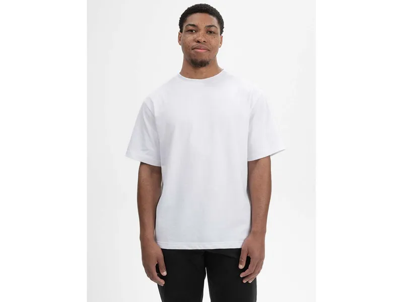 MELA MELA Oversized T-Shirt schwer Style BHAJAN aus 100% Bio-Baumwolle, Weiss, – Produktbild 1 von 4