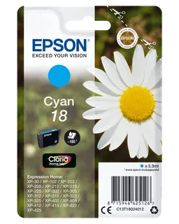 Epson Epson Tintenpatrone T1802/ 18 cyan – Produktbild 1 von 1