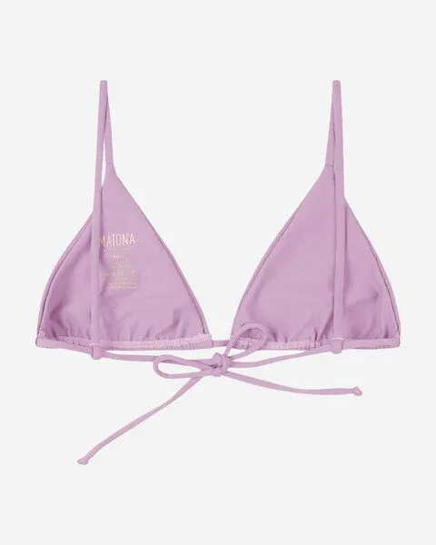 MATONA Matona Bikinioberteil | Triangle Bikini Top | aus Econyl, Lilac, – Produktbild 3 von 3