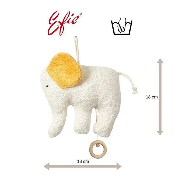 Efie Efie Spieluhr Elefant, kbA (organic) – Produktbild 6 von 7