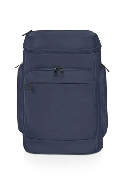 Halfar Notebook Backpack Halfar aus recyceltem Polyester 30 x 47 x 17 cm, Beige, – Produktbild 4 von 4