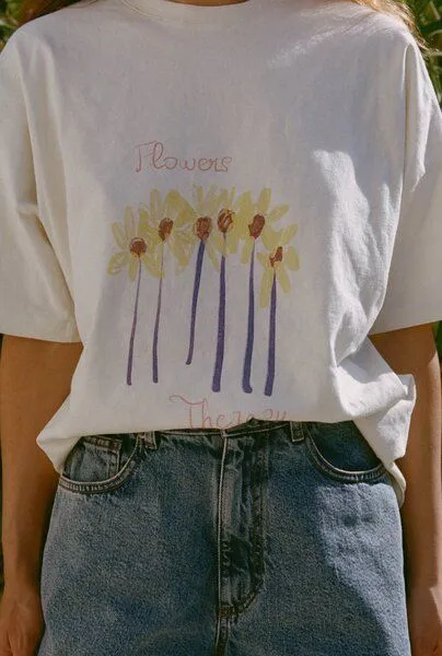 Nénés Nénés T-Shirt „Mini Me“ – Sonnenblumen-Print, Sonnenblumen-print, – Produktbild 4 von 4
