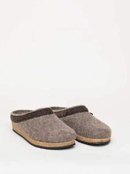 Stegmann Stegmann Wollfilz-Pantoffel Unisex 108, Braun, – Produktbild 2 von 8