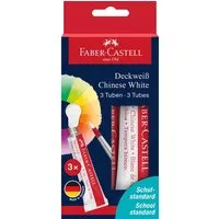 Faber-Castell Faber-Castell Deckweiß, 3er Pack, 7,5 ml Tube – Produktbild 1 von 1