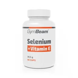 GymBeam GymBeam Selen + Vitamin E 60 Kapseln – Produktbild 1 von 1