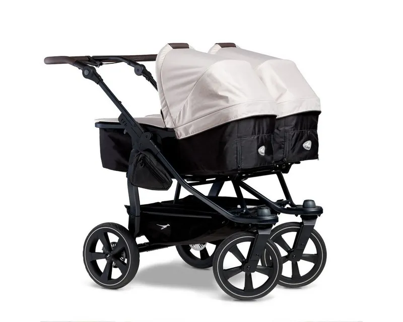TFK TFK Zwillings-Kombikinderwagen TFK Duo 2 2in1 Set, Braun, – Produktbild 1 von 3