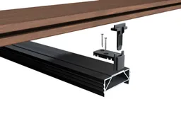 woodstore24 Anfangs- und Endclip inkl. Schrauben für Holz UK / Dielen mit Nut, 20 St. – Produktbild 1 von 1
