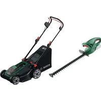 Bosch Bosch Rotak 18V2-43 (ohne Akku) + Bosch EasyHedgeCut 18-45 Li (ohne Akku) – Produktbild 1 von 1