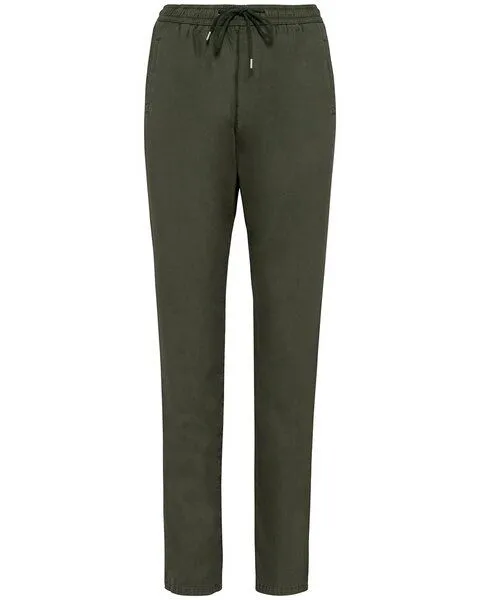YTWOO YTWOO Lässige Damen Hose aus Lyocell TENCEL* und Bio-Baumwolle, Khaki, – Produktbild 1 von 3