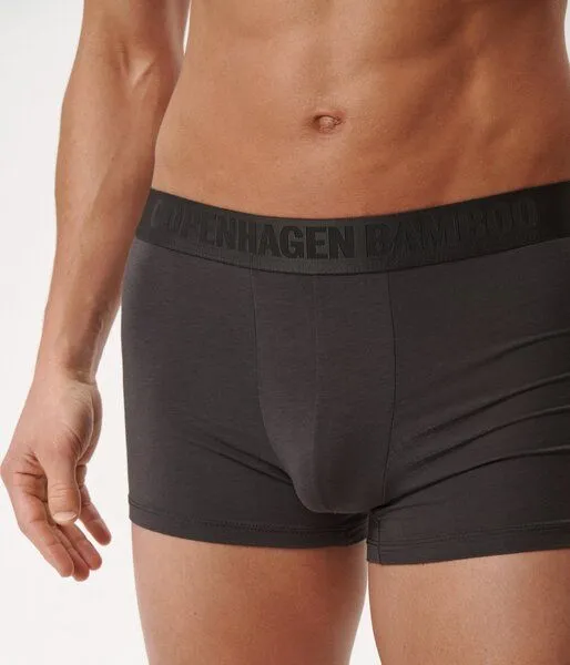 Copenhagen Bamboo 3 Paar Bambus-Unterhosen in schwarz - grau - marineblau – Produktbild 4 von 4