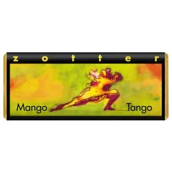 Zotter Bitterschokolade mit Mango & Zitrone, handgeschöpft – Produktbild 1 von 1