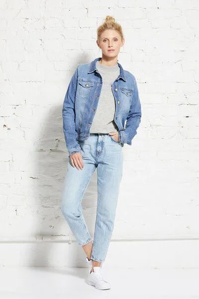 Wunderwerk Wunderwerk Denim jacket eco bleach, Blue 880 (blau), – Produktbild 1 von 2