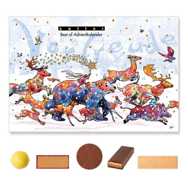 Zotter Adventskalender Best of Zotter – Produktbild 2 von 3