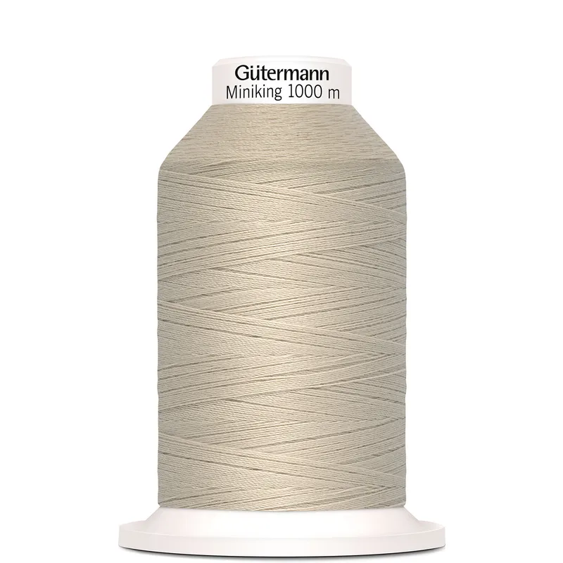 Gütermann Gütermann Miniking Nähgarn 1000m Beige Nr. 722, Beige nr. 722, – Produktbild 1 von 1