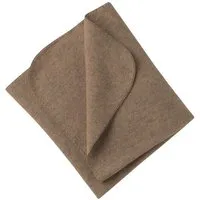 Engel natur Engel Natur Baby Fleece-Decke 80 x 100 cm reine Bio-Wolle, Walnuss melange, – Produktbild 1 von 1