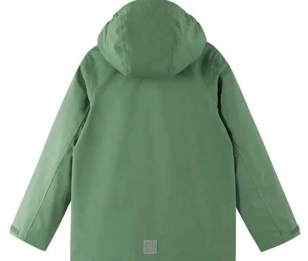 REIMA REIMA Saarela Regenjacke, Grün, – Produktbild 3 von 3
