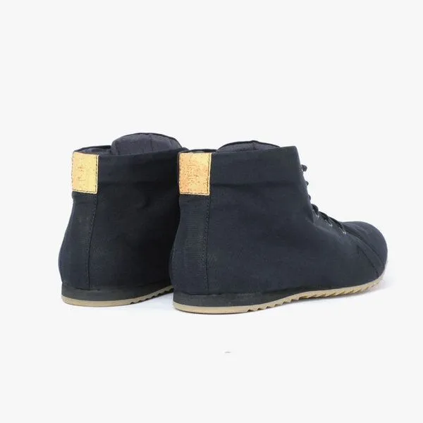 SORBAS SORBAS '66 veganer Sneaker aus Bio-Baumwolle (ungefüttert), Schwarz, – Produktbild 3 von 4