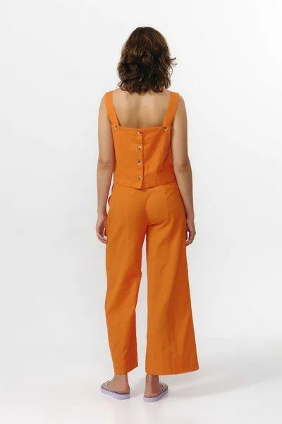 SUITE13LAB Suite13lab Cropped-Top ODIEL, Orange, – Produktbild 2 von 3