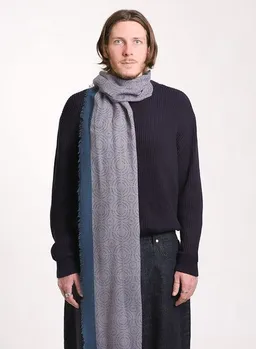Djian Djian Schal aus Merino-Wolle – CIRCLES – mulesingfrei – Produktbild 1 von 1