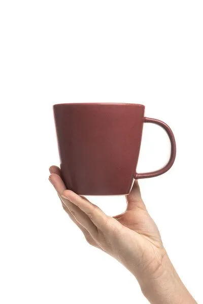 Tranquillo Tranquillo Tasse VALLORA – Steinzeug, Rot, – Produktbild 3 von 5