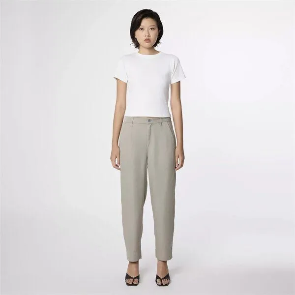 DAWN DAWN Tapered Fit Tencelhose Jogger Modell: Sunshine, Rock olive (grün), – Produktbild 1 von 4