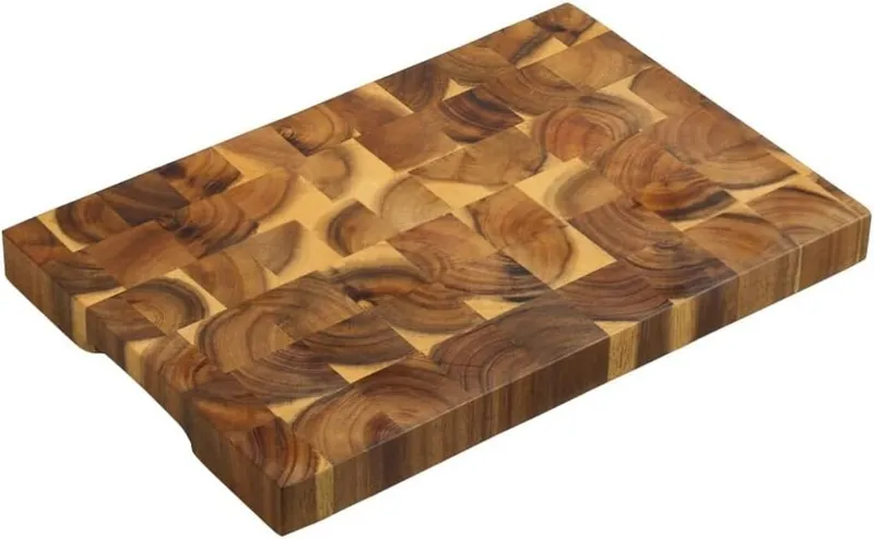 Kesper Kesper Tranchierbrett Tranchierbrett aus Akazienholz mit Griffmulden, geölt, 36 x 24 x 3 cm, (1-St) – Produktbild 1 von 1