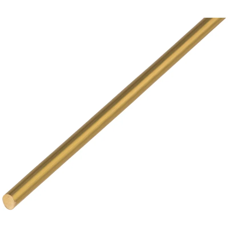 Alberts ALBERTS Rundstange, Messing, LxØ 1000 x 4 mm – Produktbild 1 von 1