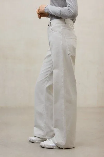 ECOALF ECOALF Hose VALLEY woman, Farbe bone – Produktbild 2 von 3