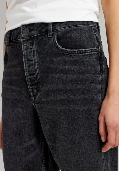 THOKKTHOKK ThokkThokk Damen Straight Cropped Jeans Bio Fair, Mid grey (grau), – Produktbild 4 von 4