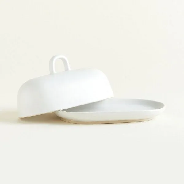 onomao onomao Butterdose - Klassik, Weiß, – Produktbild 4 von 4