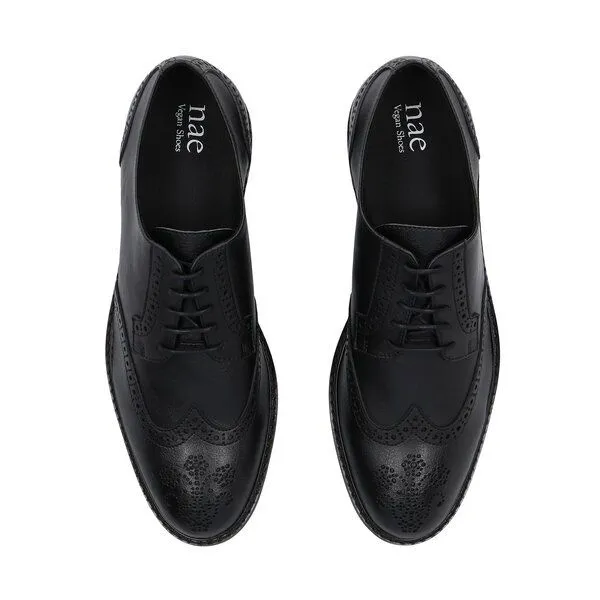 Nae Vegan Shoes Nae Vegan Shoes NAE Gael | Vegane Herrenschuhe, Schwarz, – Produktbild 3 von 4