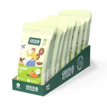 Green Petfood Green Petfood Loopies mit Gemüse 12 x 100 g – Produktbild 2 von 2