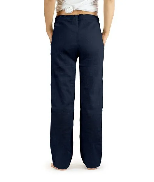 SCHAZAD Leinenhose ESSENTIAL von SCHAZAD, Marine, – Produktbild 3 von 4