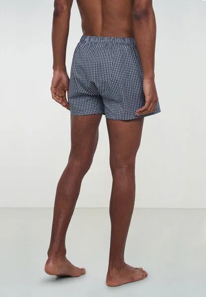 recolution Herren Boxershorts aus Bio-Baumwolle - AMARGO CHECK - recolution, Dark grey/ white (mehrfarbig), – Produktbild 4 von 4