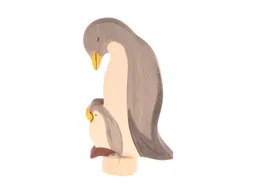 Grimms Grimms Pinguine Steckfigur aus Lindenholz, bunt lasiert Höhe 7 cm – Produktbild 1 von 1