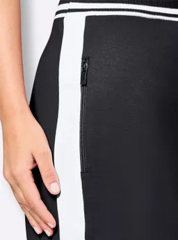 feel good Dehnbund-Hose schwarz-weiß – Produktbild 1 von 1