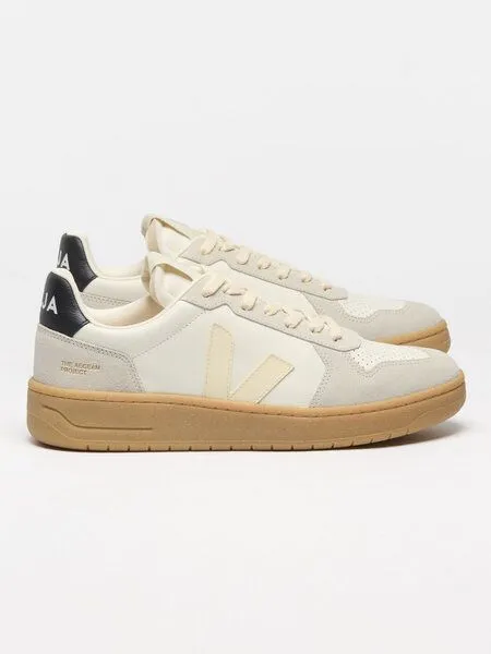 Veja Veja Herren Sneaker - V-82, Weiß (pure calcaire black), – Produktbild 2 von 4
