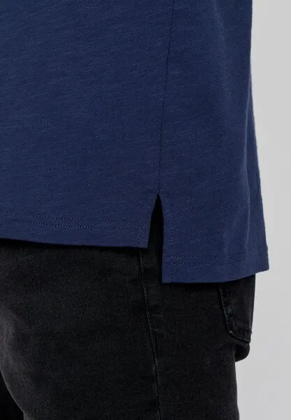 GreenBomb GREENBOMB Basic Raw - Longsleeve für Herren, Blau (navy), – Produktbild 2 von 2