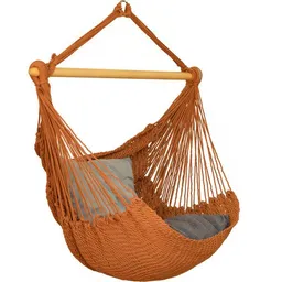 HängemattenGlück HängemattenGlück Hängesessel BALAO GRANDE aus Bio-Baumwolle – Produktbild 1 von 1