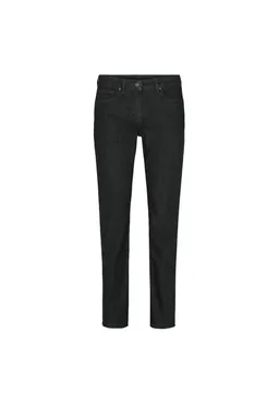 LAURIE LAURIE Damen vegan Jeans Laura Slim Mittlere Länge Washed Black Denim – Produktbild 1 von 1